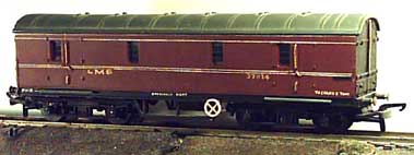 LMS 42ft Bogie Luggage Van