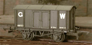 GWR Iron MinkGunpoweder Van