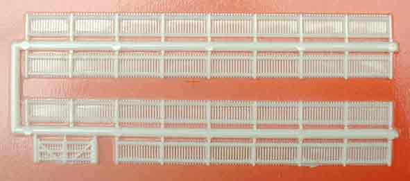 White Lineside Fencing
