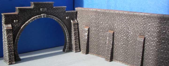 Tunnel Portal and Retaining wall