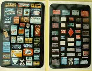 Tiny Signs enamel signs and track side posters